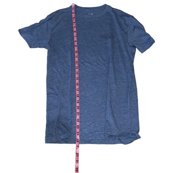 Vineyard Vines Island Tee Blue Short Sleeve T-Shirt Small Logo Adult XS X-Small - Picture 5 of 6